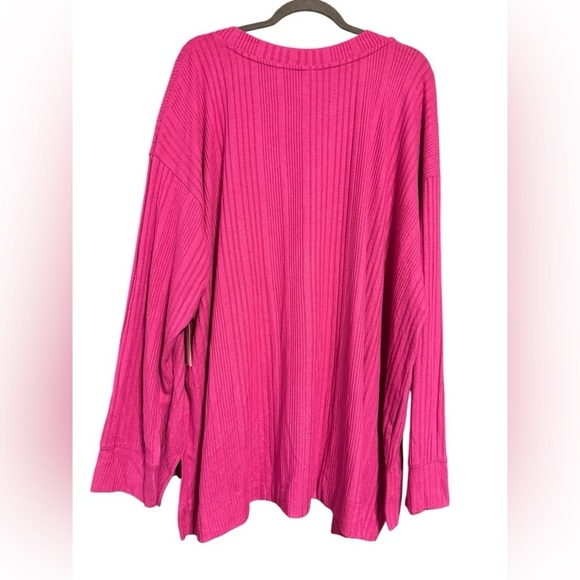St Johns Bay V Neck Long Sleeve Tunic Sweater - Picture 2 of 5